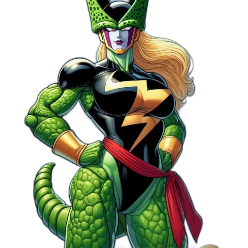 comic book art, concept art, cartoon, scaly transparent PNG cut-out