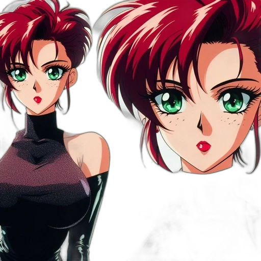 anime, concept art, cartoon, photorealistic transparent PNG cut-out