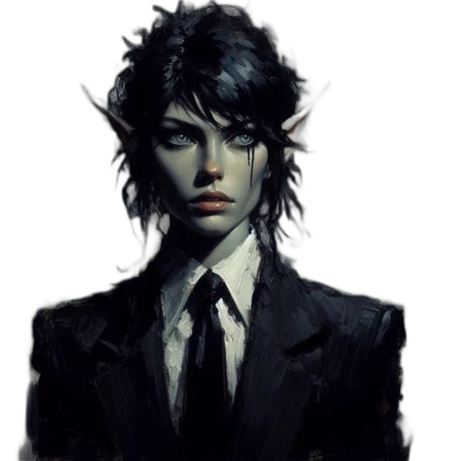 face, jacket, staff, robot transparent PNG cut-out