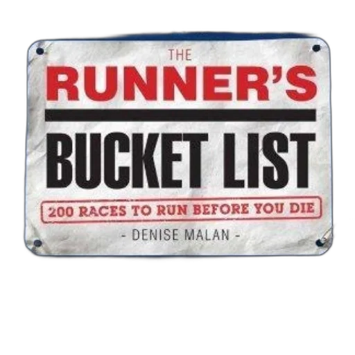 runner, bucket, list, book transparent PNG cut-out