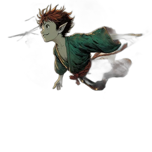 dragon, staff, creature, mask transparent PNG cut-out