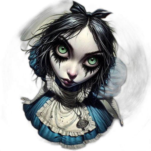 mask, face, creature, fantasy art transparent PNG cut-out