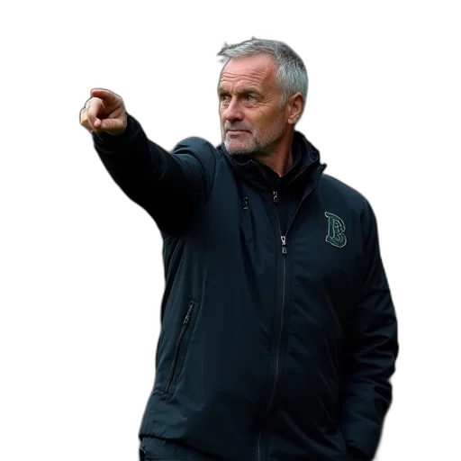 staff, jacket, coach, michael transparent PNG cut-out