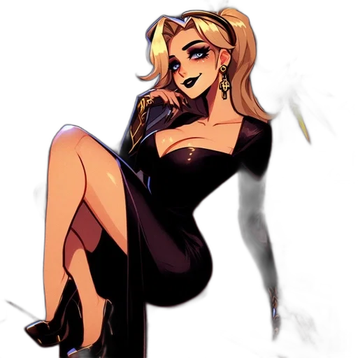 dress, staff, cartoon, concept art transparent PNG cut-out