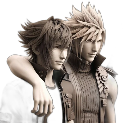 hair, 3d render, concept art, photorealistic transparent PNG cut-out