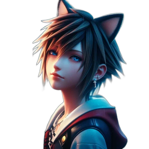 face, animal, staff, fantasy art transparent PNG cut-out