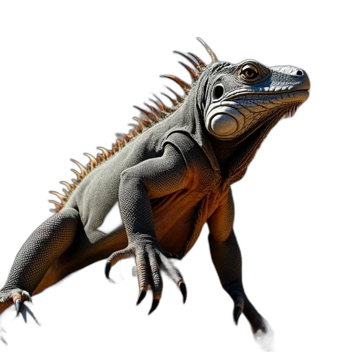 dragon, creature, animal, 3d render transparent PNG cut-out