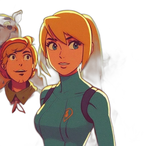 concept art, comic book art, cartoon, anime transparent PNG cut-out