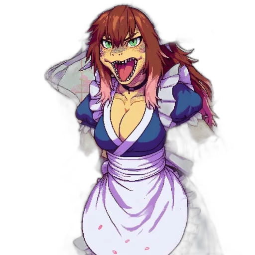 dress, dragon, creature, concept art transparent PNG cut-out