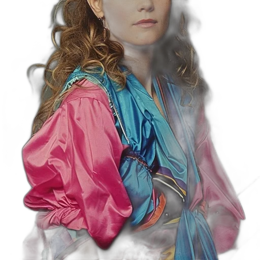 jacket, dress, jewelry, face transparent PNG cut-out