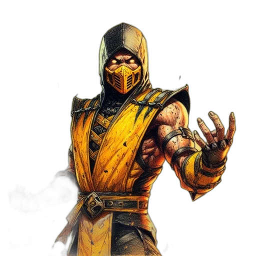 mask, concept art, comic book art, fantasy art transparent PNG cut-out