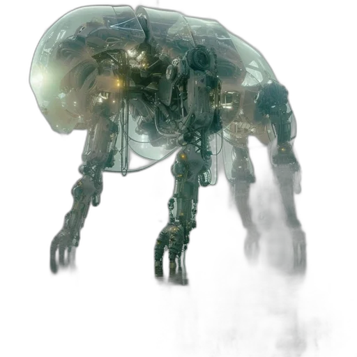 robot, creature, animal, weapon transparent PNG cut-out