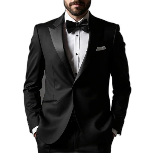 jacket, staff, photorealistic, monochrome transparent PNG cut-out