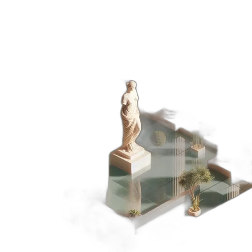 furniture, dress, building, robot transparent PNG cut-out