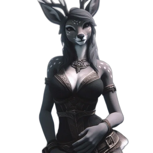 dress, staff, mask, animal transparent PNG cut-out