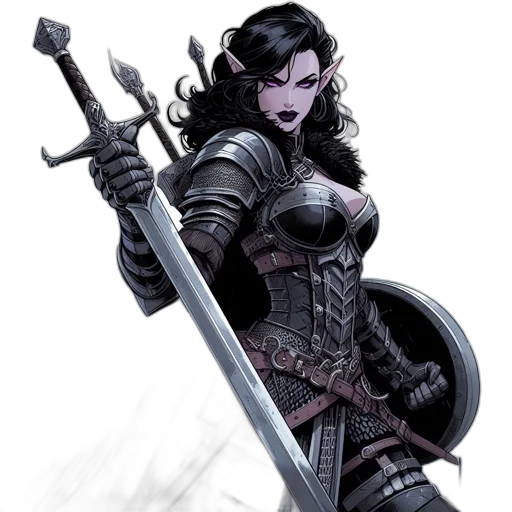 sword, weapon, fantasy art, comic book art transparent PNG cut-out