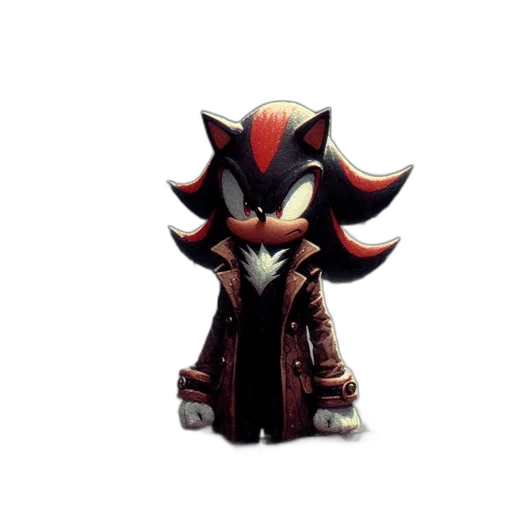 mask, creature, jacket, staff transparent PNG cut-out