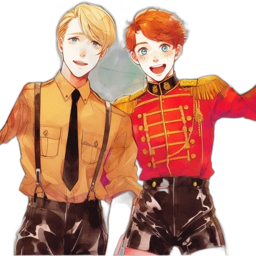 jacket, watercolor, cartoon, concept art transparent PNG cut-out