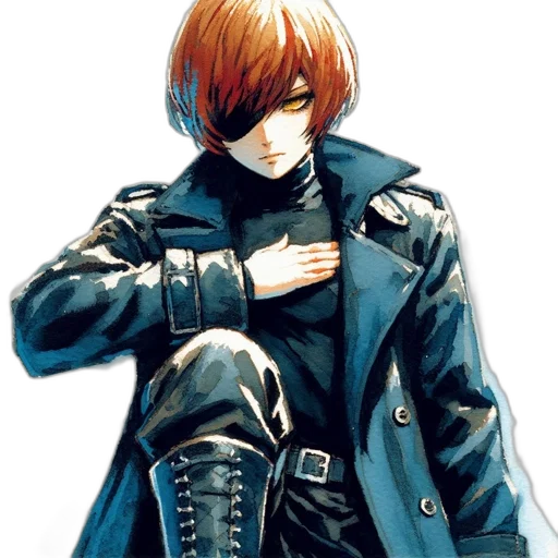 jacket, weapon, concept art, watercolor transparent PNG cut-out
