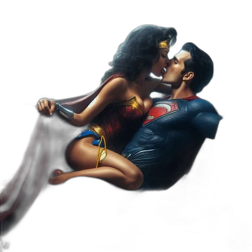comic book art, concept art, fantasy art, photorealistic transparent PNG cut-out