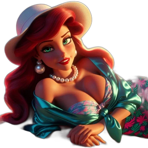 jewelry, dress, flower, fantasy art transparent PNG cut-out