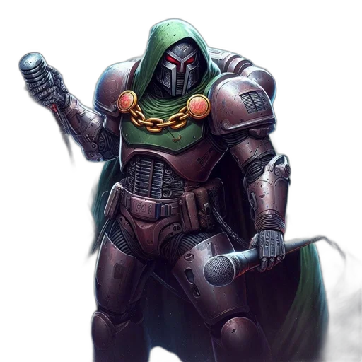 robot, mask, weapon, concept art transparent PNG cut-out