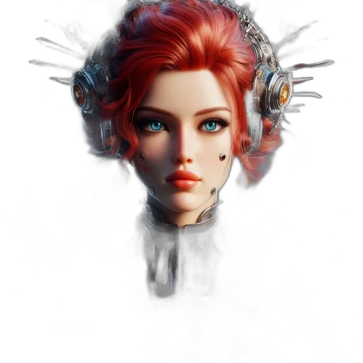 face, crown, robot, mask transparent PNG cut-out