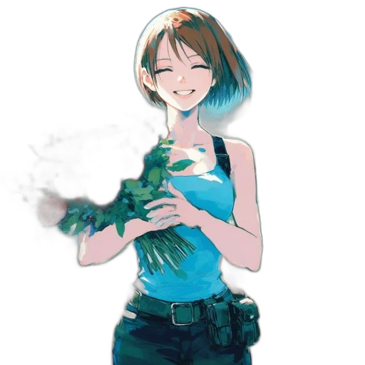flower, mask, dress, weapon transparent PNG cut-out