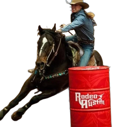 hat, staff, rodeo, rider transparent PNG cut-out
