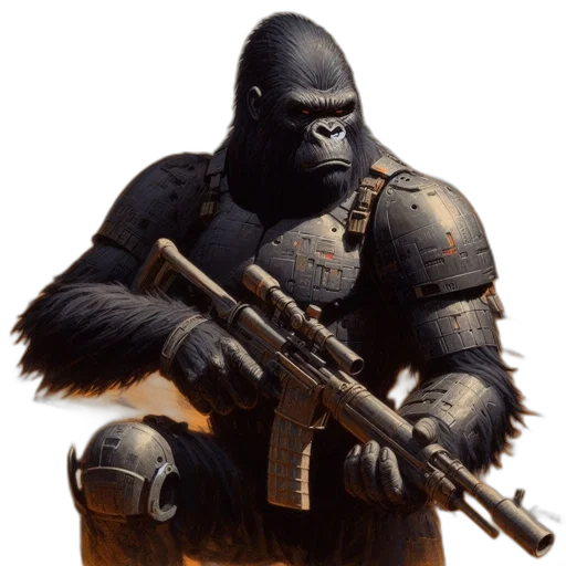 animal, creature, weapon, concept art transparent PNG cut-out