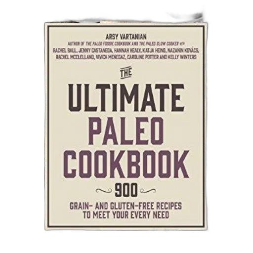 ultimate, paleo, cookbook, 900 transparent PNG cut-out
