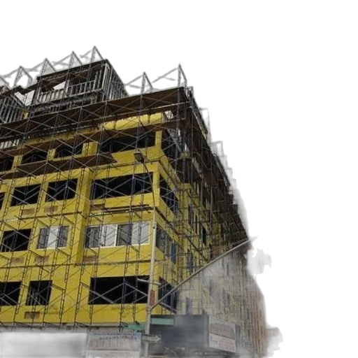building, 3d render, photorealistic, concept art transparent PNG cut-out