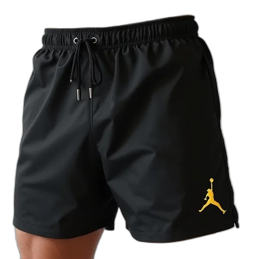 pair, black, athletic, shorts transparent PNG cut-out