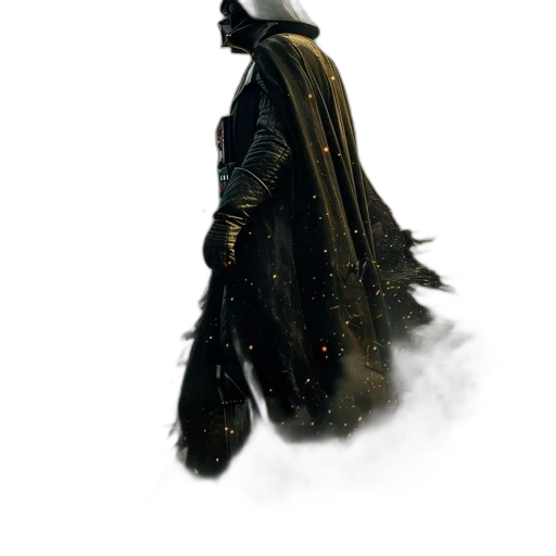 jacket, mask, sword, hat transparent PNG cut-out
