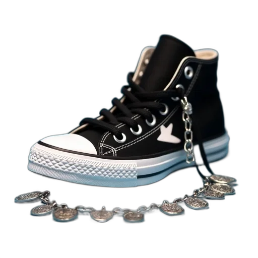 shoes, jewelry, weapon, 3d render transparent PNG cut-out