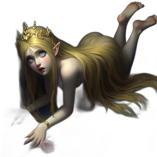 crown, creature, jewelry, hair transparent PNG cut-out