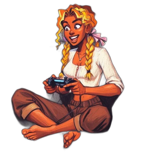 staff, concept art, comic book art, pixel art transparent PNG cut-out