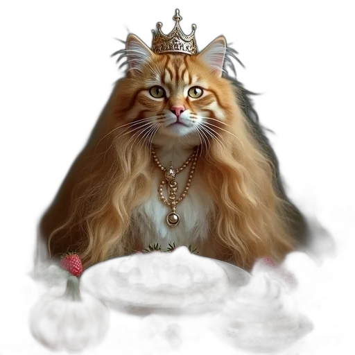 crown, jewelry, animal, staff transparent PNG cut-out