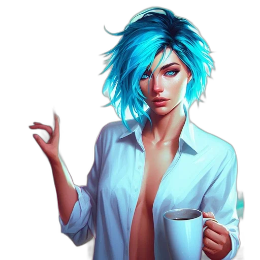staff, jacket, face, jewelry transparent PNG cut-out
