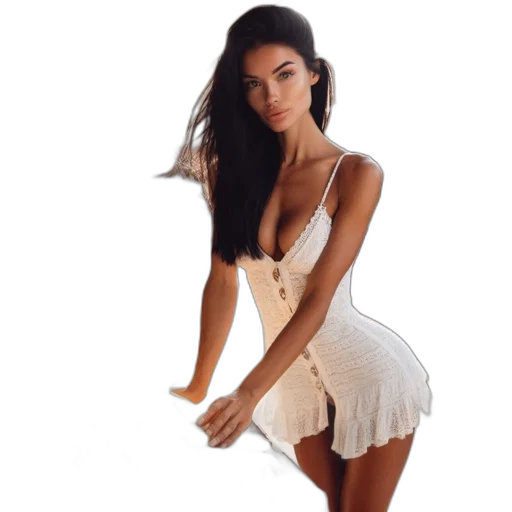 dress, staff, weapon, jacket transparent PNG cut-out