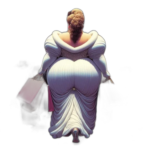 dress, crown, staff, jewelry transparent PNG cut-out