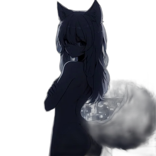 dress, mask, staff, creature transparent PNG cut-out