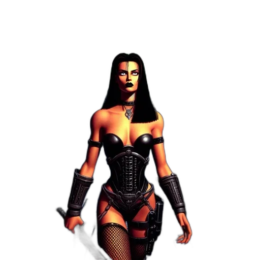 comic book art, concept art, 3d render, fantasy art transparent PNG cut-out