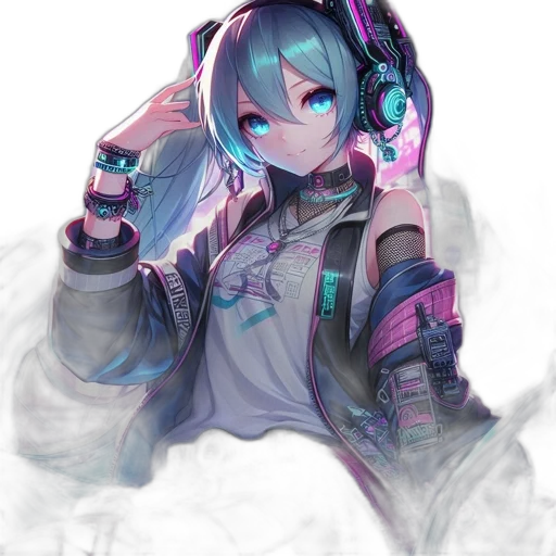 robot, jacket, weapon, face transparent PNG cut-out