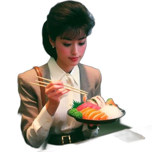 food, robot, jacket, staff transparent PNG cut-out