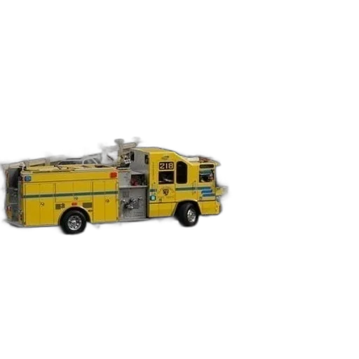 car, 3d render, yellow, fire transparent PNG cut-out