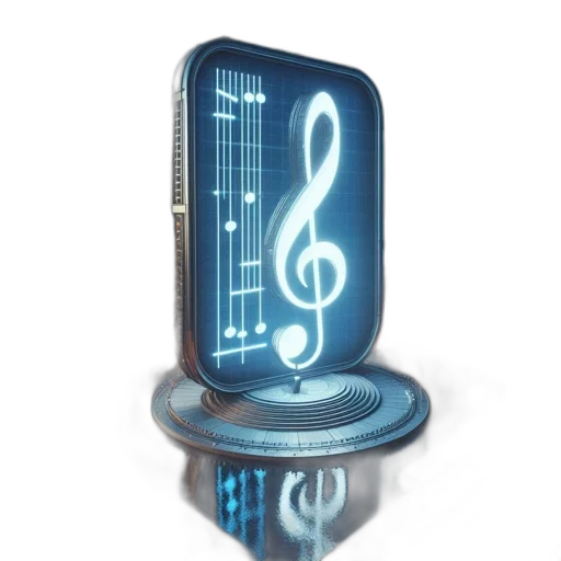 concept art, 3d render, vaporwave, neon lights transparent PNG cut-out