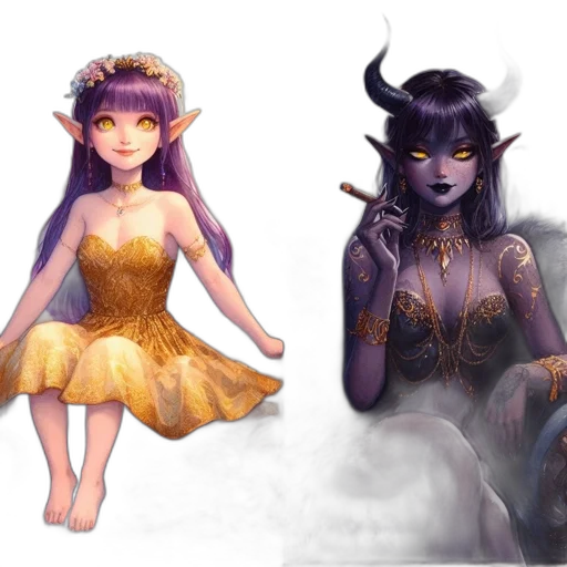 fantasy art, concept art, pixel art, 3d render transparent PNG cut-out