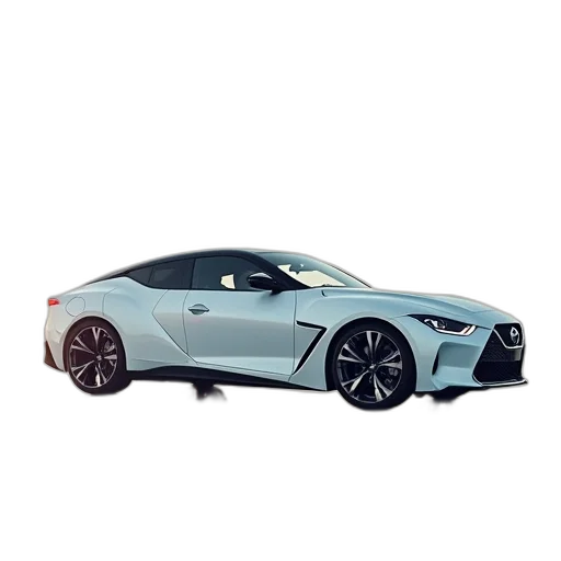 car, 3d render, concept art, photorealistic transparent PNG cut-out
