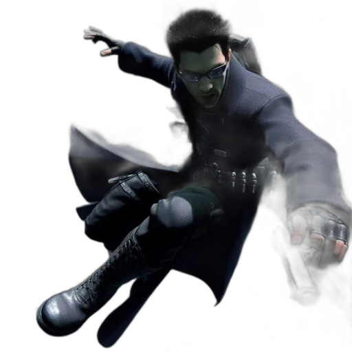 mask, concept art, 3d render, comic book art transparent PNG cut-out